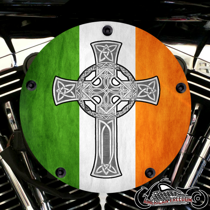 Harley Davidson High Flow Air Cleaner Cover - Celtic Cross